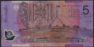 $5 R218bTF First Prefix Testnote AN97  Banknote