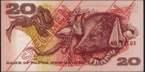 Banknote from Papua New Guinea