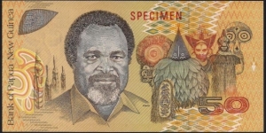 Banknote from Papua New Guinea