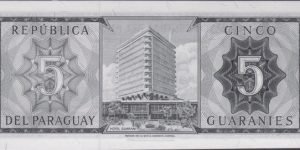 Banknote from Paraguay