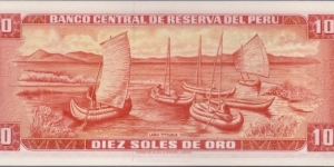 Banknote from Peru