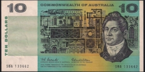 $10 General Prefix. First year of issue of decimal $10 Banknote