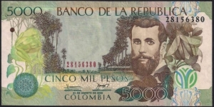 5,000 Mil Peso Banknote