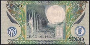 Banknote from Colombia