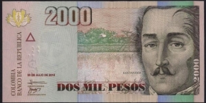 2,000 Mil Peso Banknote