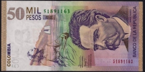 50 Mil Peso Banknote