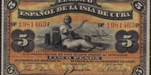 5 Pesos Banknote