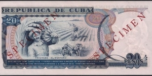 Banknote from Cuba