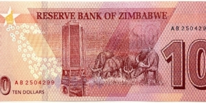 Banknote from Zimbabwe