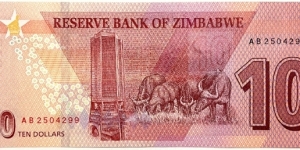 Banknote from Zimbabwe