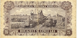 Banknote from Romania