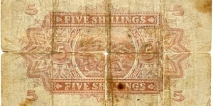 Banknote from East Africa