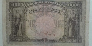 Banknote from Portugal