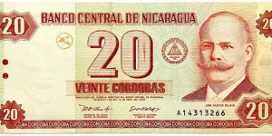 20 Cordobas Banknote