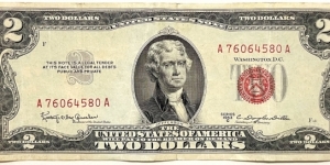 2 Dollars Banknote