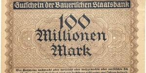 Banknote from Germany