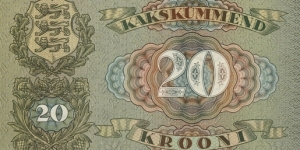 Banknote from Estonia