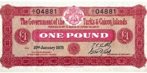 1 Pound / 3rd issue (Modern Reprint) Banknote