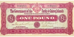 1 Pound / 1st issue - Hand signed (Modern Reprint) Banknote