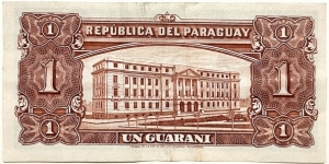 Banknote from Paraguay