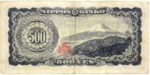 Banknote from Japan