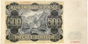 Banknote from Poland