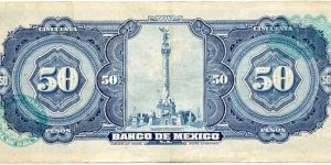 Banknote from Mexico