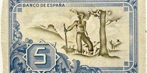 Banknote from Spain