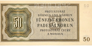 Banknote from Czech Republic