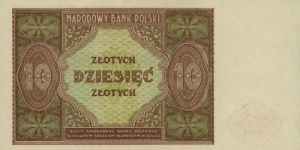 Banknote from Poland