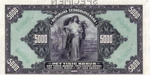 Banknote from Czech Republic