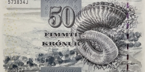 50 Kronur / Faroe Islands  Banknote