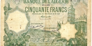 50 Francs Banknote