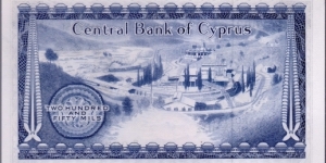 Banknote from Cyprus