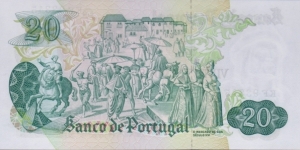 Banknote from Portugal