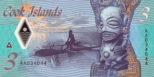 Banknote from Cook Islands