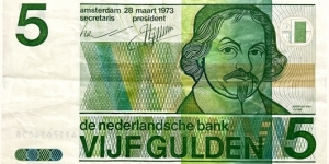 5 Gulden Banknote