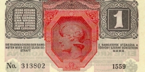 Banknote from Austria