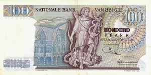 Banknote from Belgium