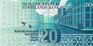 Banknote from Finland