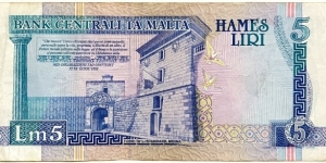 Banknote from Malta