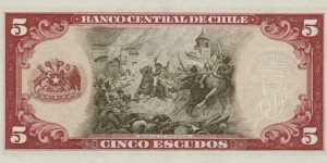 Banknote from Chile