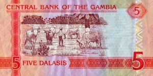 Banknote from Gambia