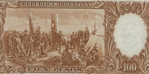 Banknote from Argentina