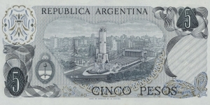 Banknote from Argentina