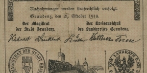 Banknote from Germany