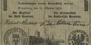 Banknote from Germany