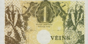 Banknote from Lithuania