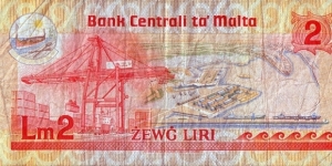 Banknote from Malta