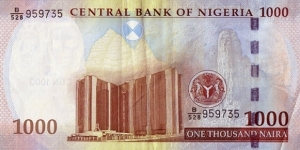 Banknote from Nigeria